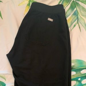 Black figs scrub pants